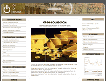 Tablet Screenshot of cours.or-de-bourse.com